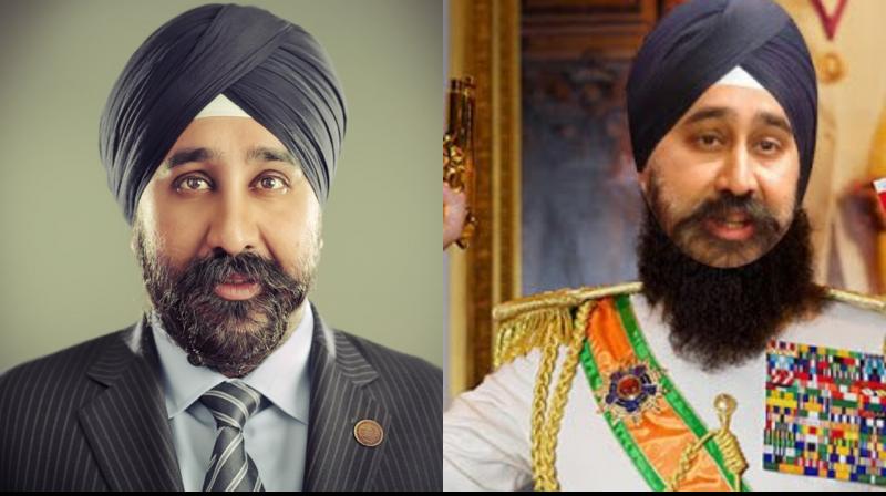 Photoshopped image shows first-ever Sikh Mayor as Arab Dictator in US