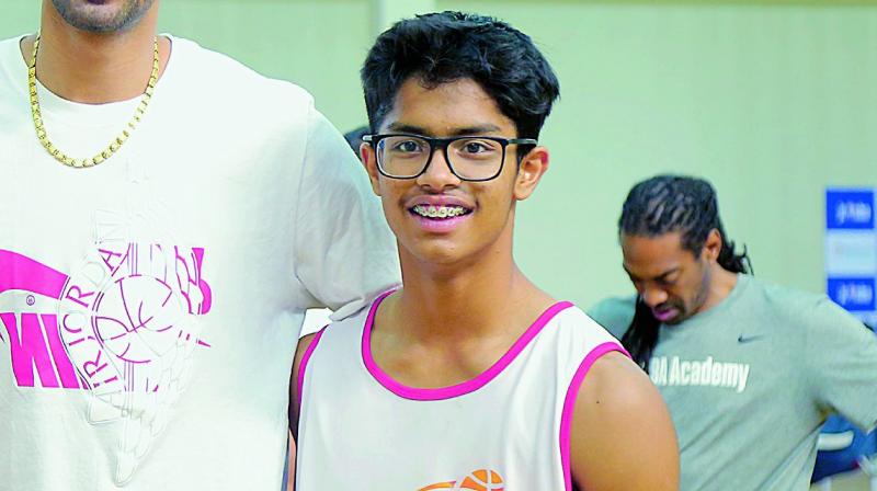Hyderabad player Pranav Varma picked for Junior NBA tourney