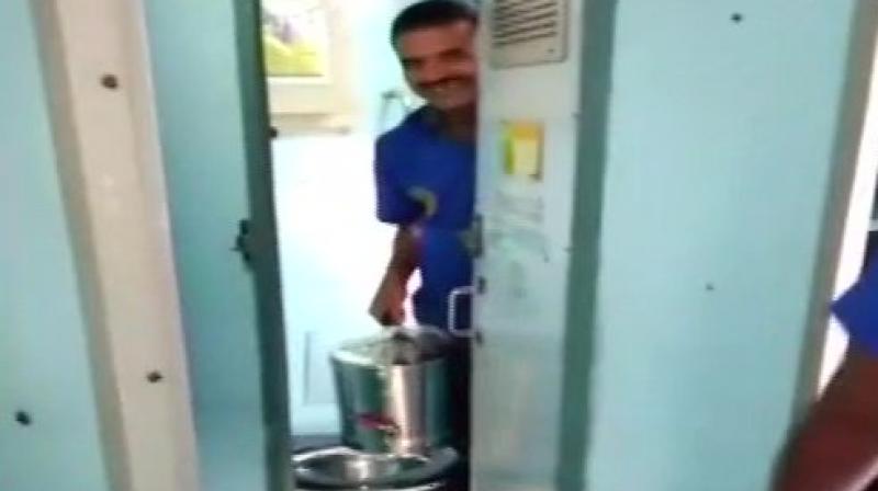 Rajahmundry: Man stuck in train toilet for 2 days
