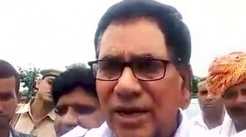 BJP minister Jaswant Singh Yadav sai, Someone who does not have any knowledge, or love for the nation, what more a shameless statement Mamata Ji (Mamata Banerjee) could have given than, all Hindu organisations are extremists. (Photo: ANI)