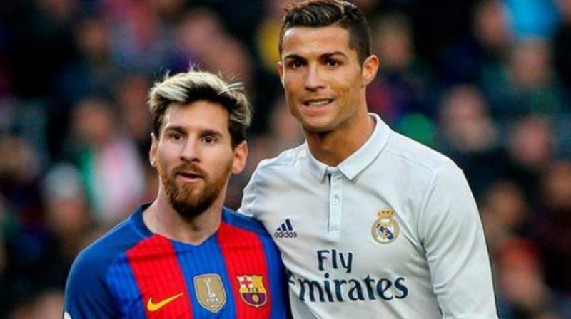 Messi and Ronaldo often faced each other in the league matches between Barcelona and Real Madrid (Photo: AFP)