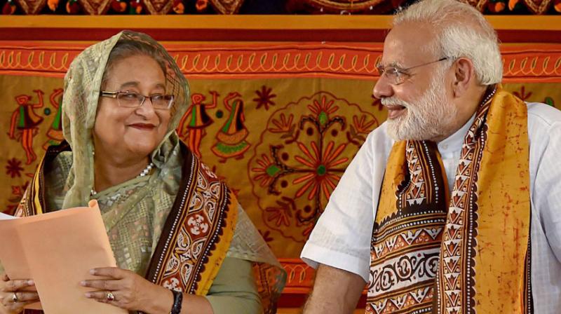 \Satisfied, spoke to PM Modi\: B\desh PM Sheikh Hasina on Assam NRC