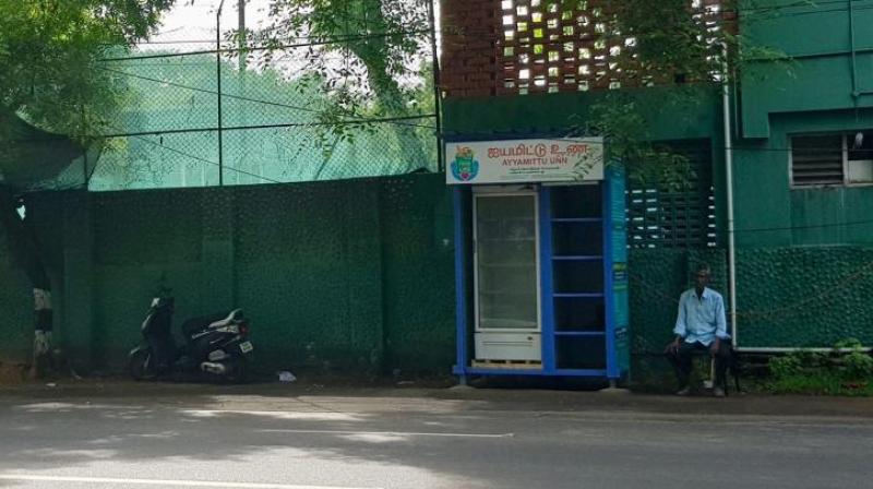Community fridge in Chennai. (Representational image: Facebook / Issa Fathima Jasmine.M)