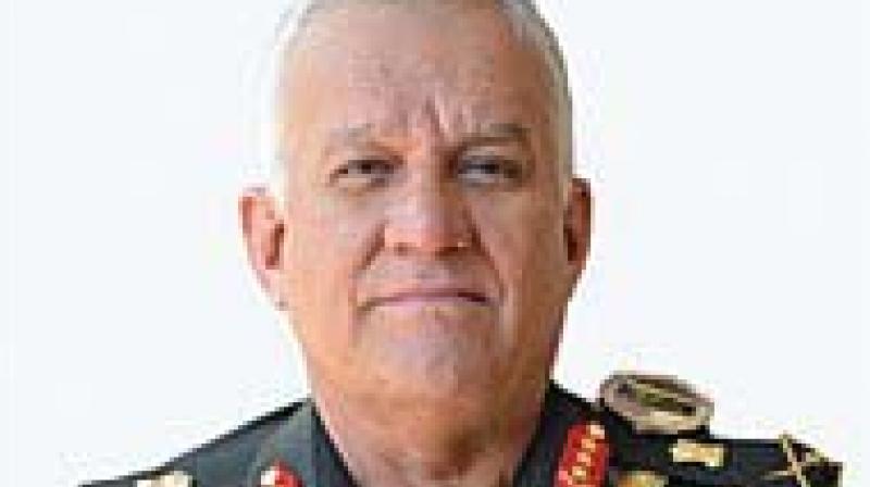 Lt. Gen. D R Soni, the chief of the Armys Sou-thern Command
