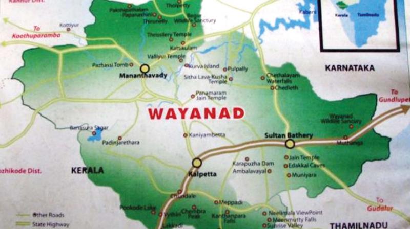 Wayanad, tri-junction of 3 states