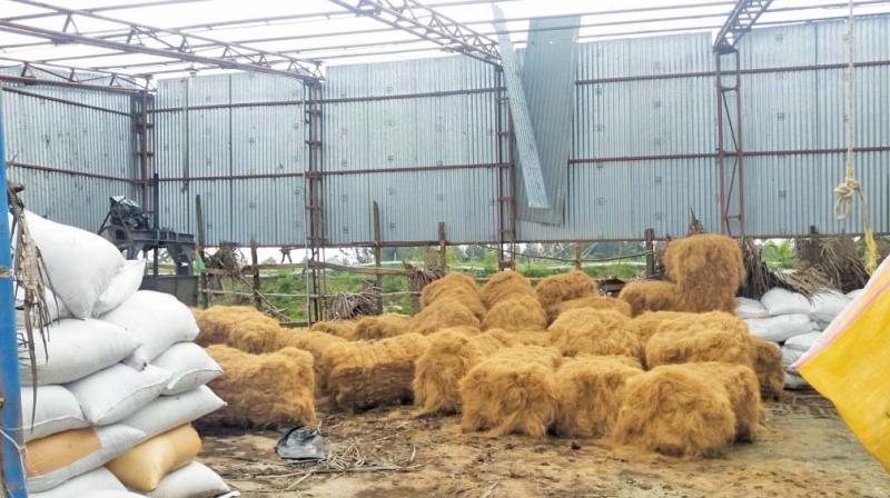 Thanjavur: Peravurani coir units shut even 5 months after Gaja cyclone
