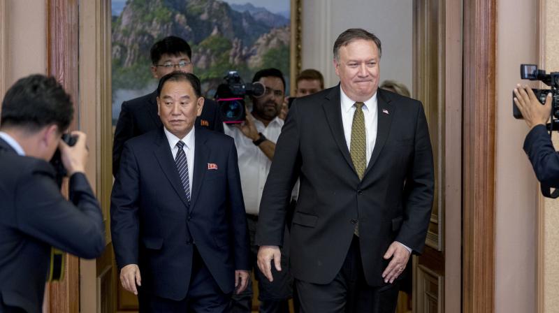 Secretary of State Mike Pompeo has wrapped up two days of talks with senior North Korean officials without meeting Kim Jong Un. (Photo: AP)
