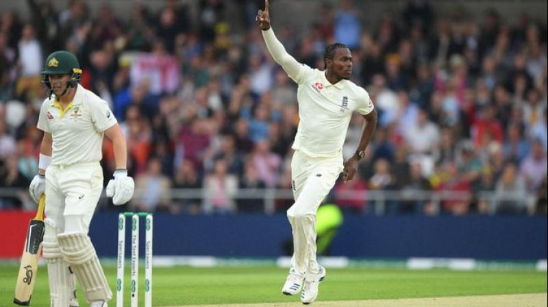 Ashes 2019: Jofra Archer strikes until rain stops play in 3rd Ashes Test