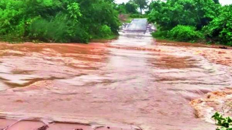Excess rainfall wipes out deficit: Godavari rose to 41 feet on Wednesday