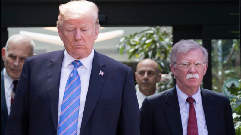 Strong disagreement: Trump fires national security chief John Bolton