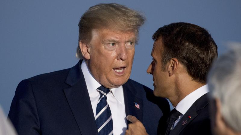 Emmanuel Macron \asked for my approval\: Trump on Iran leader\s surprise G7 visit