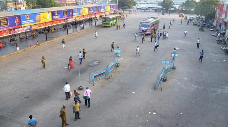 The indefinite strike by Tamil Nadu transport workers entered its third day on Saturday. (Photo: