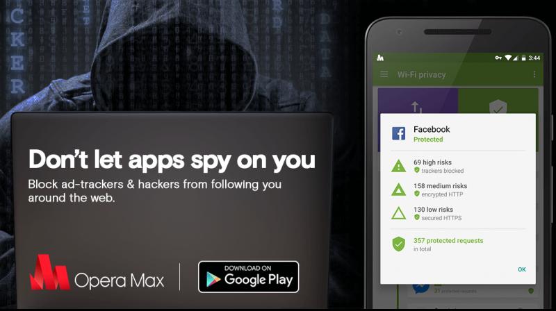 Opera Maxs privacy mode will not only reveal which apps are high privacy risks, but can help in blocking these trackers.