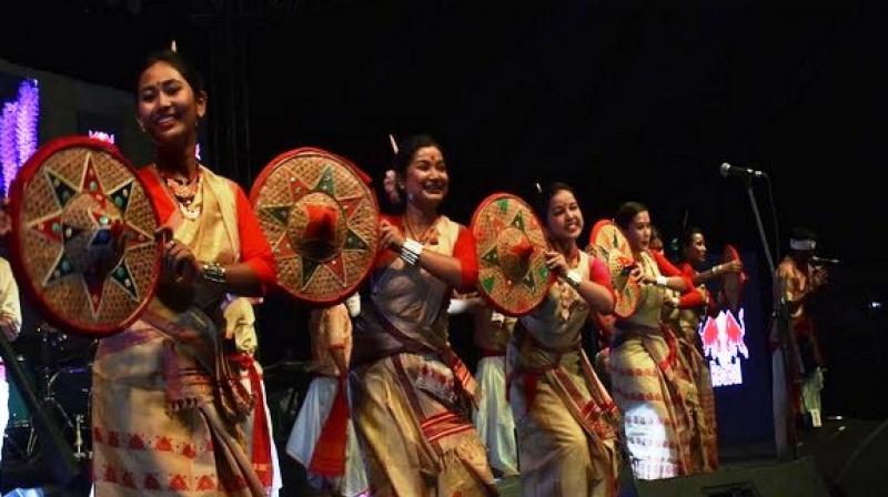 To mark advent of spring Assamese celebrates â€˜Rongali Bihuâ€™