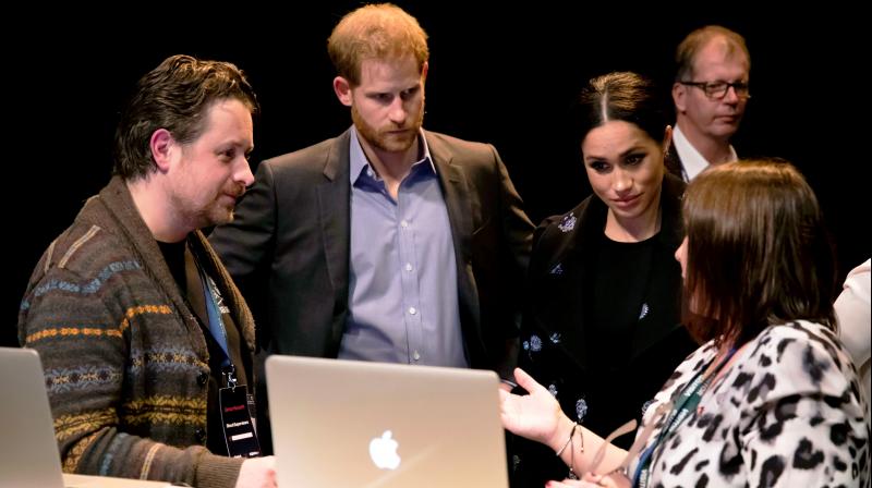 British royals launch new phone messaging service \Shout\