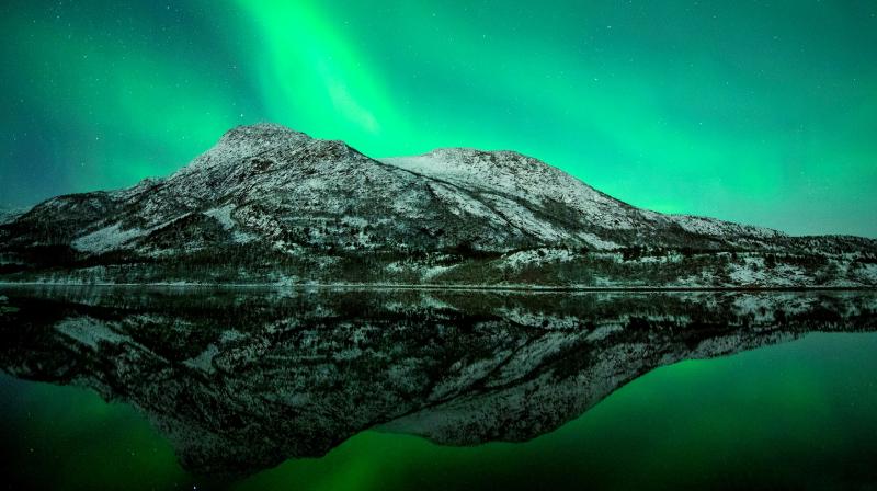 Northern Lights: Celestial grandeur in the lap of nature