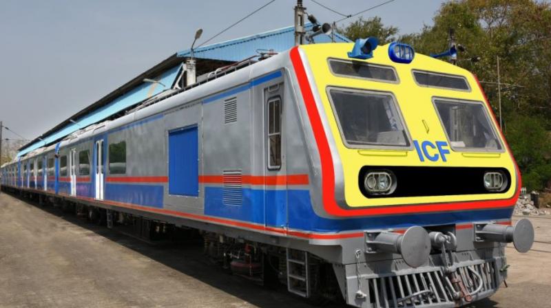 The AC local trains will replace 12 existing non-air conditioned services - six services in up and six in down direction. (Photo: Twitter | @MahaDGIPR)