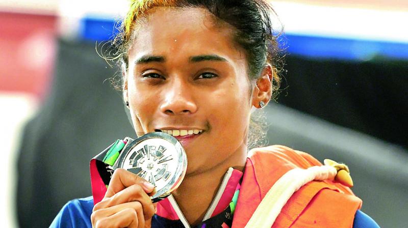 Hima Das wins 200 metres gold