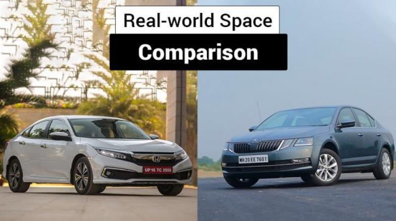 Honda Civic vs Skoda Octavia: which sedan offers more space?