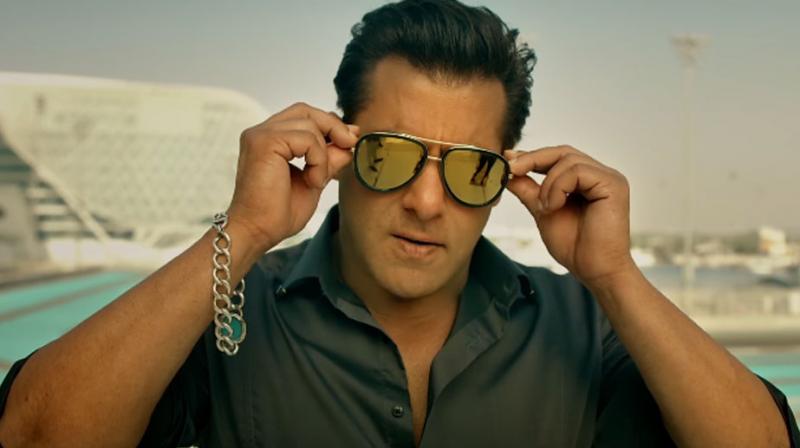 Salman Khan in a still from Race 3.