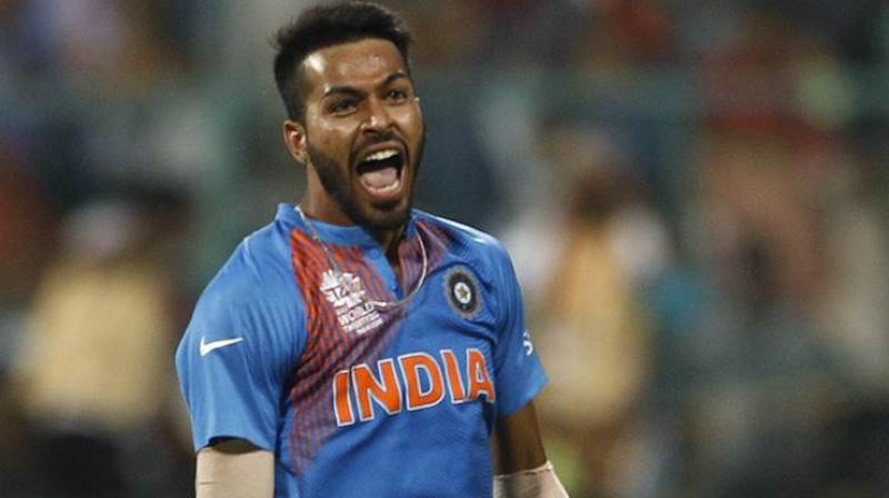 Watch: Hardik Pandya practices MS Dhoni\s helicopter shot in nets