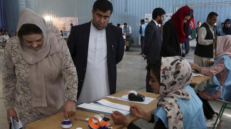 Blasts across Afghanistan as insurgents try to disrupt presidential election