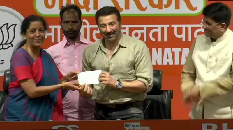 Actor Sunny Deol joins BJP, likely to contest from Punjab