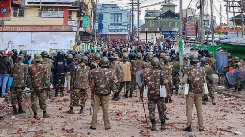 The hill town has been in the grip of violence since Thursday following a fight between the Sikh residents in Shillongs Punjabi Lane area, also known as sweeper colony, and the Khasi drivers of state-run buses. (Photo: File/PTI)