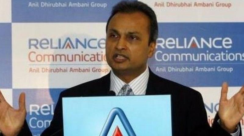Reliance Communications Chairman Anil Ambani
