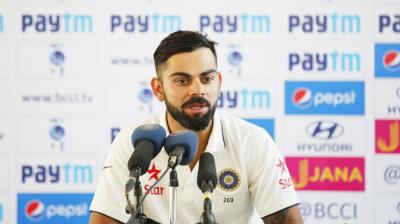 Kohli made no bones about what he felt about visitor's approach. (Photo: BCCI)