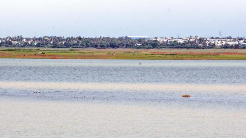 Sources said that Poondi and Cholavaram lakes had already turned bone dry, while Chembarambakkam and Red Hills have around one tmc feet of water.