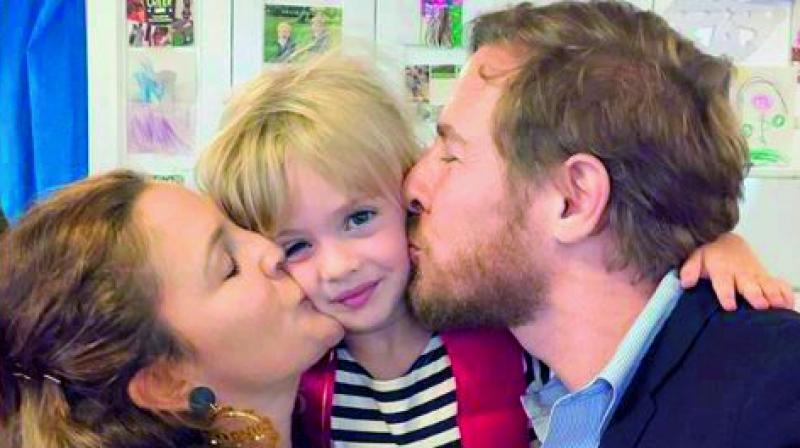 Drew Barrymore and ex-husband Will Kopelman come together