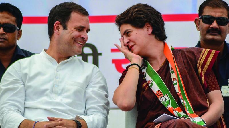 Buzz in Congress that Priyanka should take over as party presidentship