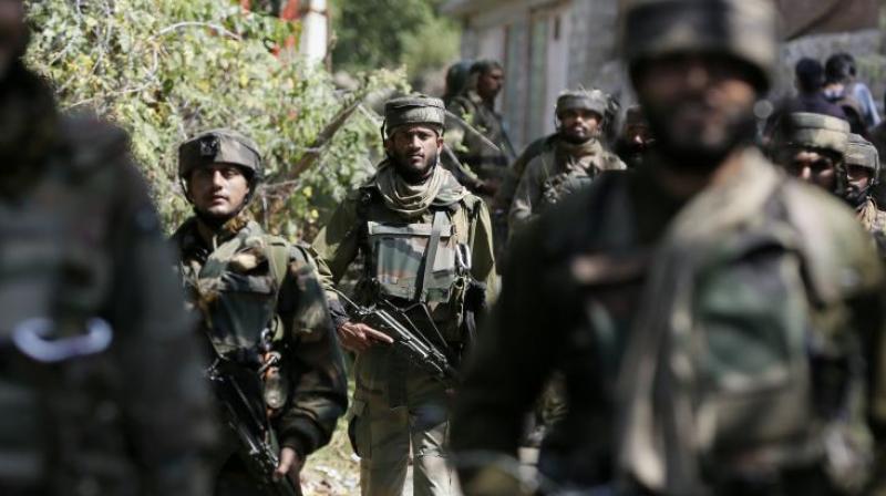 A group of militants sneaked into the Indian side of the de facto border but alert Army soldiers killed one of them and forced the others to return to the PoK. (Photo: AP)