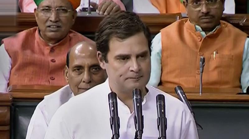 Rahul Gandhi comes late for oath, MPs feel shaky