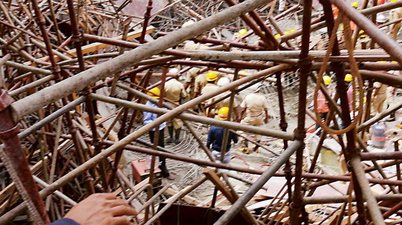 Bengaluru: 3 dead after collapse at water tank construction site
