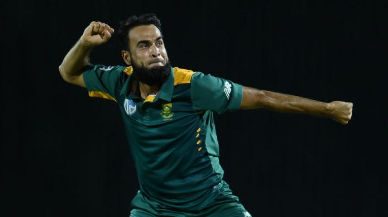 Tahir, who is currently ranked number one in ODI cricket, took to his official Twitter account to acknowledge the public for the support they had put in him. (Photo: AFP)