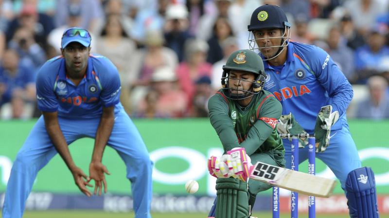 Bangladesh post 264-7 against India in Champions Trophy semi-final