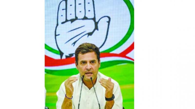 LS polls fight between Ambani, ordinary, honest people, thieves: Rahul