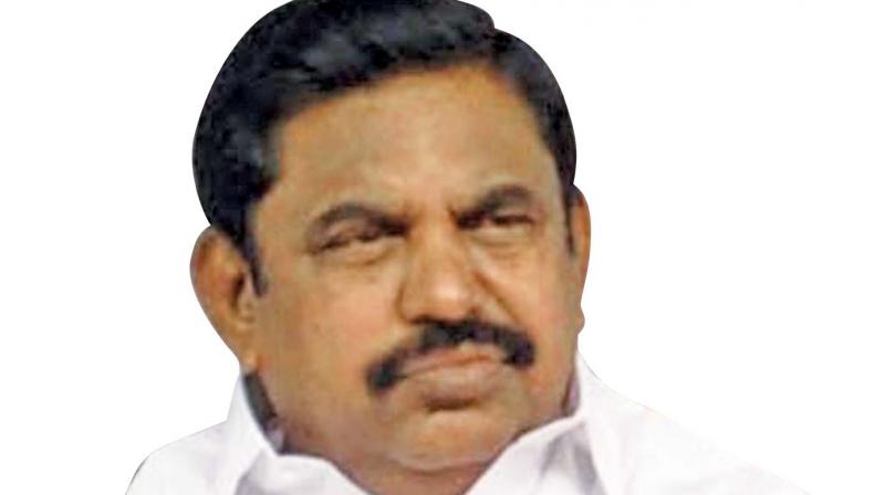 Tamil Nadu Chief Minister Edappadi K Palanisami.