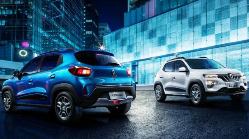 Renault Kwid-based city K-ZE electric car revealed; might come to India