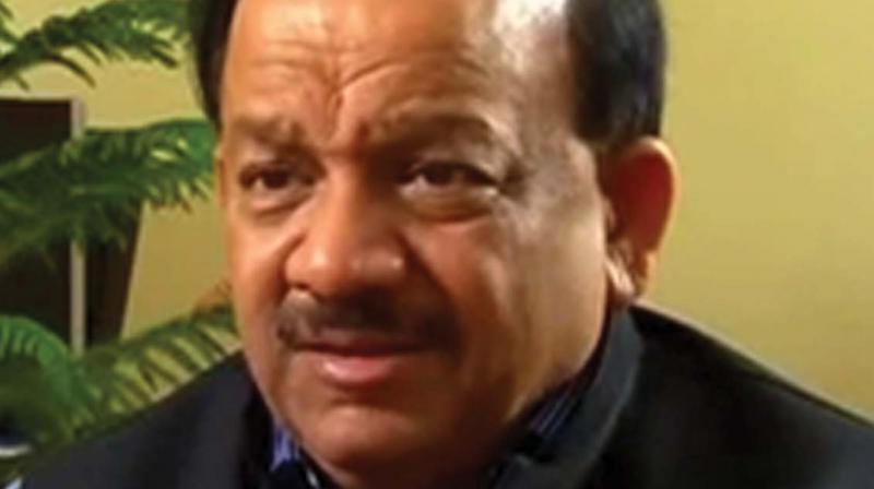 Union science and technology minister Dr Harsh Vardhan to launch projects on Saturday.