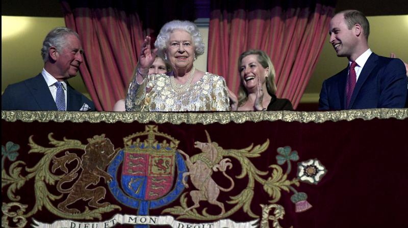 The queen usually celebrates her birthday in private, saving the pomp for her official birthday in June, but the concert was held in aid of a new youth charity, The Queens Commonwealth Trust. (Photo: AP)