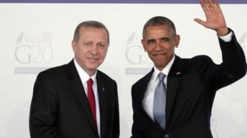 Recep Tayyip Erdogan (left) and Barack Obama. (Photo: File)