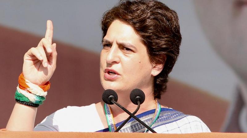 Priyanka holds strategy meeting in Amethi, welcomes new entrants in Congress