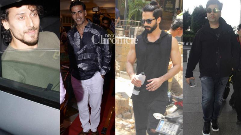Akshay, Shahid, Tiger, Karan, others grab attention with their appearances