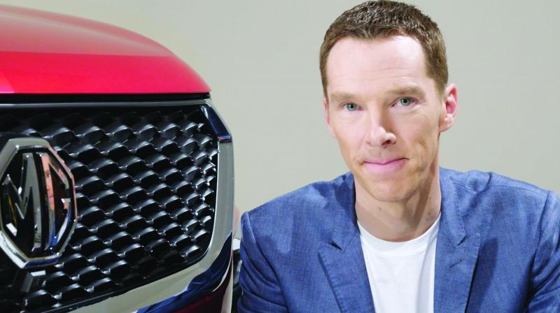 Morris Garages Motor signs up Benedict Cumberbatch