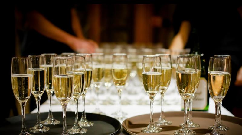 The study found that the bubbles in more expensive, fine sparkling wines are smaller and therefore make the wines taste better quality. (Photo: Pixabay)