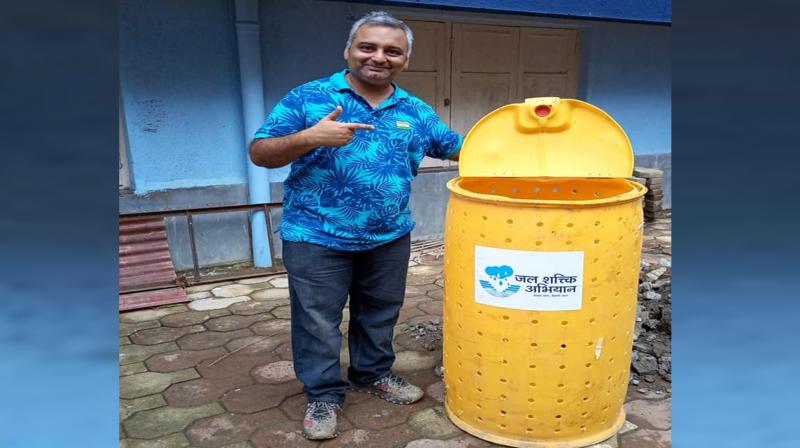 \First conserve, then consume\: Mumbai man sets up novel way to save water