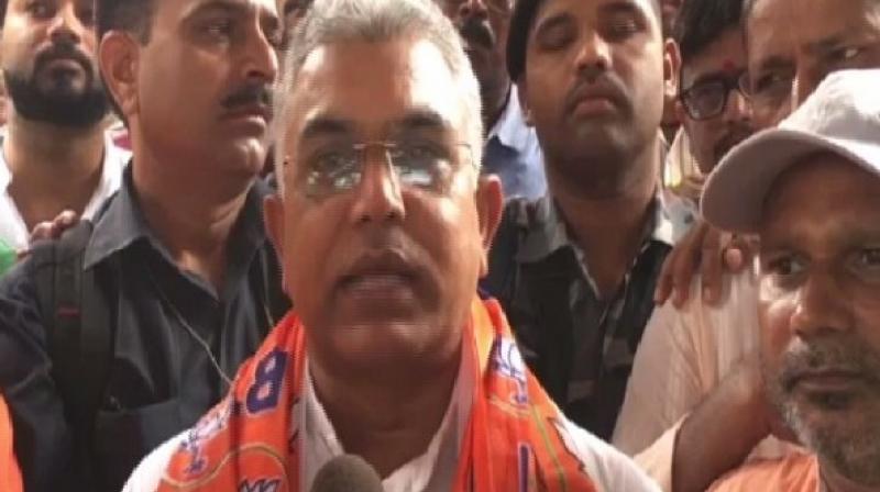 Mamata should take responsibility over NRC \panic\ deaths: Dilip Ghosh